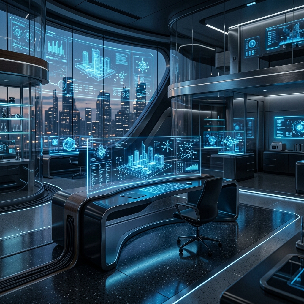 Futuristic Innovation Concept